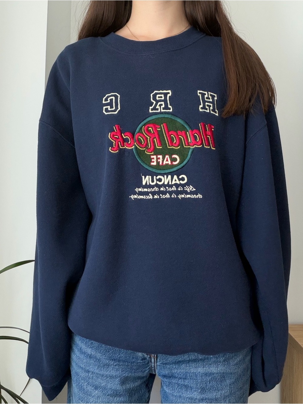 Vintage Hard Rock Cafe Cancun Crewneck Sweatshirt